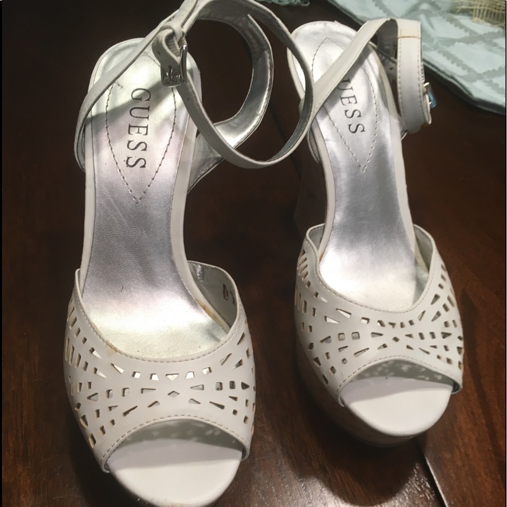 Guess wedges shoes.